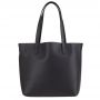 -30% Włoska A4 granatowa skórzana torebka SKÓRA MATOWA shopper bag