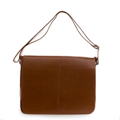 CAMEL RUDA skórzana XL torba na laptopa dokumenty A4 SKÓRA NATURALNA unisex