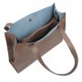 -25% CAPPUCCINO TAUPE SKÓRZANA TOREBKA XL SKÓRA NATURALNA shopper