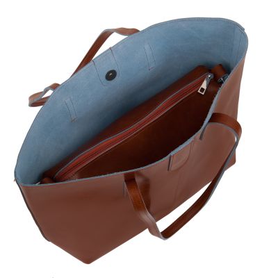 -25% camel ruda polska klasyczna A4 skórzana torebka shopper bag