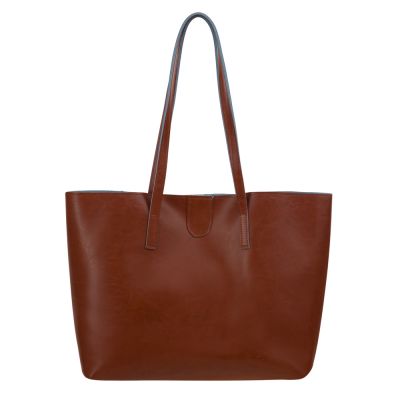 -25% camel ruda polska klasyczna A4 skórzana torebka shopper bag