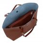 -25% camel ruda polska klasyczna A4 skórzana torebka shopper bag