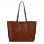-25% camel ruda polska klasyczna A4 skórzana torebka shopper bag