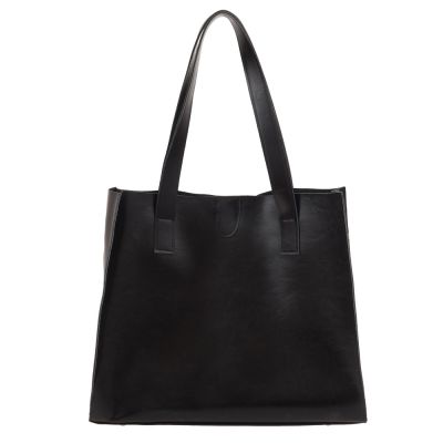 -25% CZARNA SKÓRZANA TOREBKA XL SKÓRA NATURALNA shopper