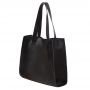 -25% CZARNA SKÓRZANA TOREBKA XL SKÓRA NATURALNA shopper
