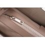Włoska A4 brudny pudrowy beż / beżowa skórzana torebka MATOWA SKÓRA shopper bag