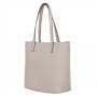 Włoska A4 klasyczna kremowa beżowa skórzana torebka MATOWA SKÓRA NATURALNA shopper bag