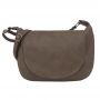 Flora&Co. oliwkowa khaki modna skórzana torebka listonoszka klapa boho HIT