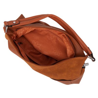 -38% CAMEL RUDA klasyczna skórzana torebka torba worek