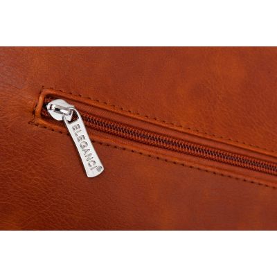 -35% RUDA CAMEL klasyczna skórzana torebka torba worek modna skóra