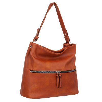 -40% RUDA CAMEL klasyczna skórzana torebka torba worek modna skóra A4