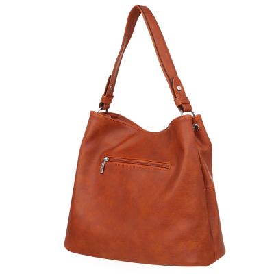 -40% RUDA CAMEL klasyczna skórzana torebka torba worek modna skóra A4