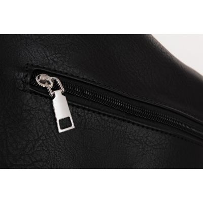 -35% FIRENZE BAGS czarna klasyczna skórzana torebka torba A4