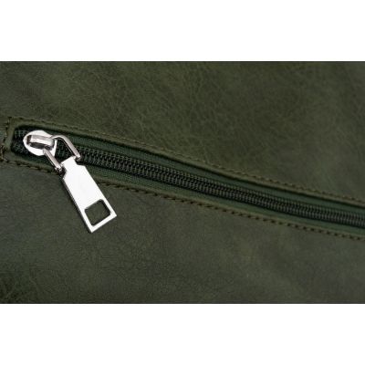 -35% FIRENZE BAGS zielona klasyczna skórzana torebka torba A4