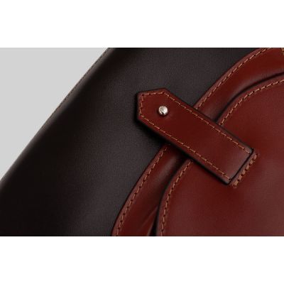 Vera Pelle - włoska czarna A4 pojemna skórzana torebka SKÓRA NATURALNA shopper bag