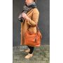 -30% RUDA CAMEL klasyczna skórzana torebka torba worek modna skóra A4