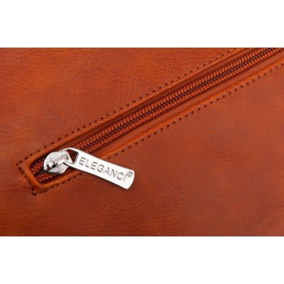 -35% CAMEL RUDA klasyczna skórzana torebka torba worek modna skóra A4