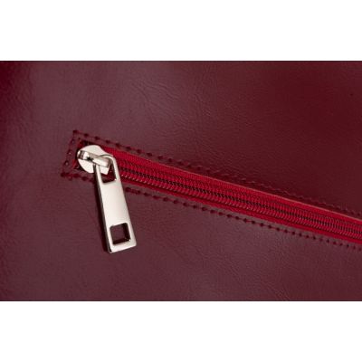 BORDOWA SKÓRZANA TOREBKA klasyczna torba SKÓRA W/473