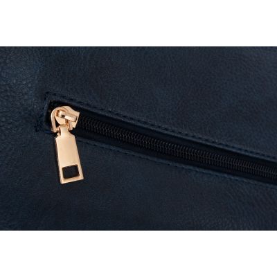 -40% Fashion vintage marynarska granatowa torebka WOREK frędzle