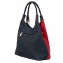 Fashion vintage marynarska granatowa torebka WOREK