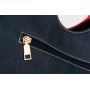 Fashion vintage marynarska granatowa torebka WOREK