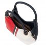 Fashion vintage marynarska granatowa torebka WOREK