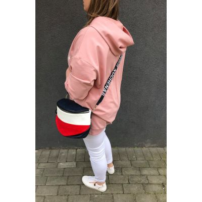 TOMMY marynarska nerka torba skórzana listonoszka
