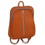 MAGIC BAGS camel rudy skórzany plecak modna torba A4