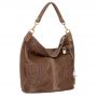 -33% Włoska cappuccino krokodyl A4 skórzana XL torebka shopper bag