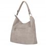 -33% FASHION BAGS - SZARA klasyczna skórzana torebka torba worek modna skóra A4 pikowana
