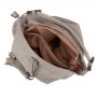 -33% FASHION BAGS - SZARA klasyczna skórzana torebka torba worek modna skóra A4 pikowana