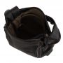 -30% MAGIC BAGS czarna klasyczna skórzana torebka torba A4