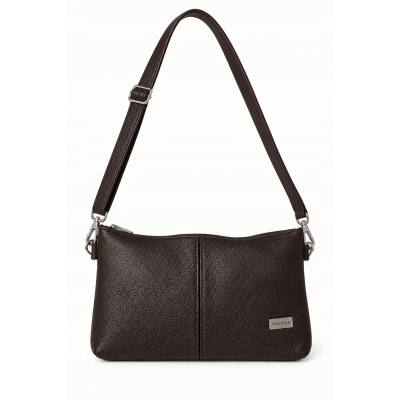 - HIT - CZEKOLADOWA TOREBKA SKÓRA NATURALNA SHOPPER A4 TORBA SKÓRZANA