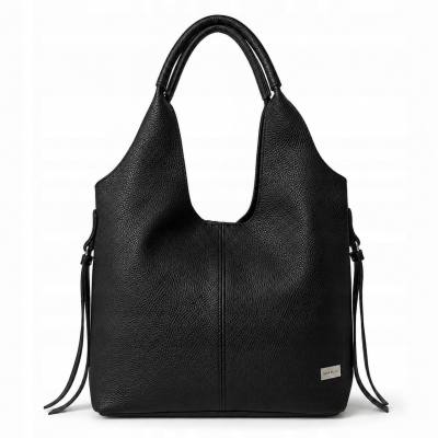 - HIT - CZARNA TOREBKA SKÓRA NATURALNA SHOPPER A4 TORBA SKÓRZANA