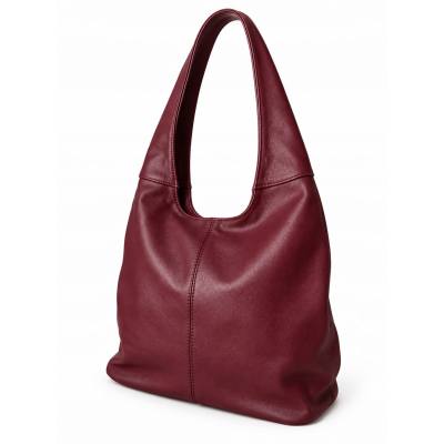 - BORDOWA TOREBKA SKÓRA NATURALNA SHOPPER BAG