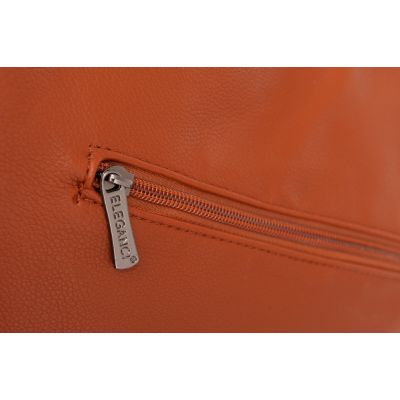 -30% CAMEL RUDA klasyczna skórzana torebka torba worek modna skóra