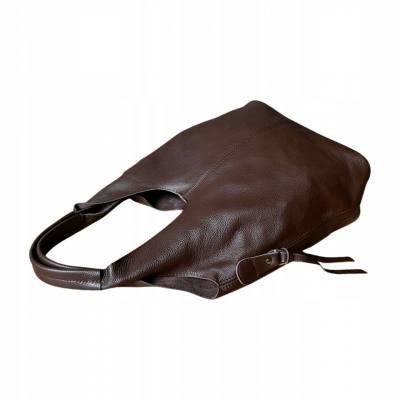 - HIT - CZEKOLADOWA TOREBKA SKÓRA NATURALNA SHOPPER A4 TORBA SKÓRZANA