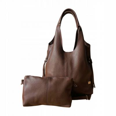 - HIT - CZEKOLADOWA TOREBKA SKÓRA NATURALNA SHOPPER A4 TORBA SKÓRZANA