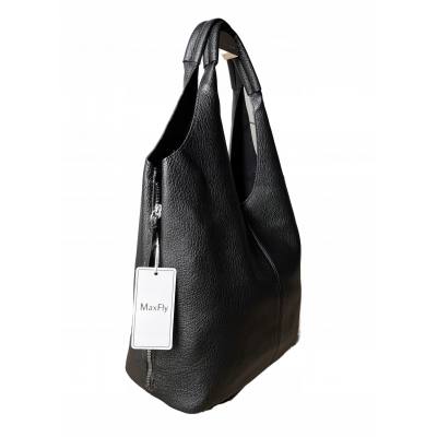 Czarna torebka Shopper torebka A4 worek klasyczna torba MaxFly