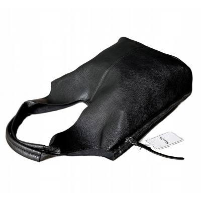 Czarna torebka Shopper torebka A4 worek klasyczna torba MaxFly