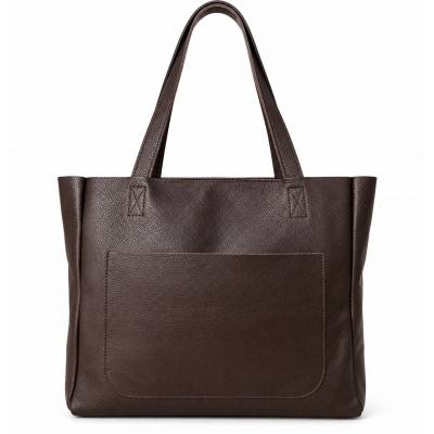 - CZEKOLADOWA TOREBKA SKÓRA NATURALNA SHOPPER BAG