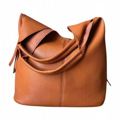 Camel ruda torebka Shopper brązowa torebka A4 worek klasyczna torba MaxFly
