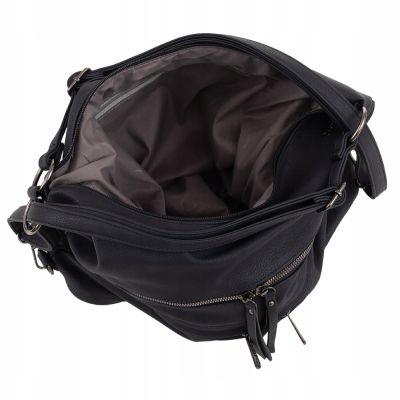 -25% granatowa torebka plecak worek Gallantry 2w1 A4 torba