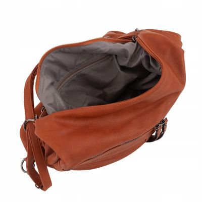-25% camel ruda torebka plecak worek Gallantry 2w1 A4 torba