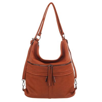 -25% camel ruda torebka plecak worek Gallantry 2w1 A4 torba