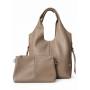 - HIT - TAUPE TOREBKA SKÓRA NATURALNA SHOPPER A4 TORBA SKÓRZANA