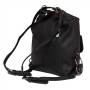 JGL CZARNA TOREBKA PLECAK 2w1 WOREK TORBA SHOPPER A4