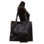 -25% CZARNA SKÓRZANA TOREBKA XL SKÓRA NATURALNA shopper