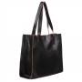 -25% CZARNA SKÓRZANA TOREBKA XL SKÓRA NATURALNA shopper