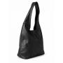 - CZARNA TOREBKA SKÓRA NATURALNA SHOPPER BAG